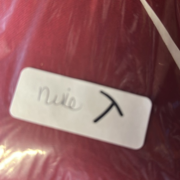 NIKE Men Swoosh red activewear casual comfort midi length jogger short XL - Picture 11 of 11